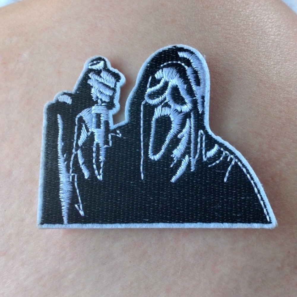 Scream Movie Iron On Patch